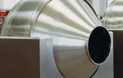 Conventional Coating Pan with Baffles