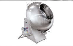 Conventional Coating Pan with Baffles