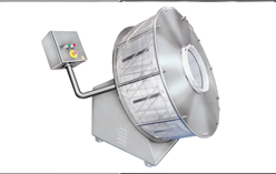 Conventional Coating Pan with Baffles