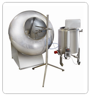 Conventional Coating Machine
with Spraying System